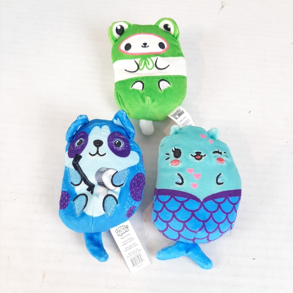 🔥Read Description Lot of 3 Beanbag Plush Toys